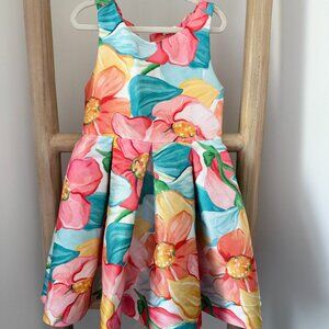 Abel & Lula Girls Formal Floral Dress, Size 5